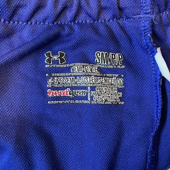 UA Size Small Blue/Purple Shorts - Picture 2 of 3